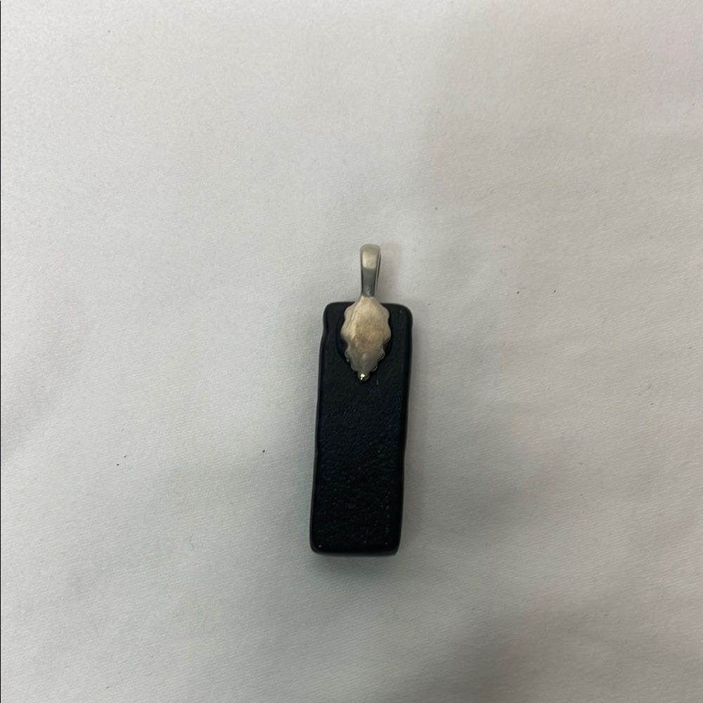Multicolor Rectangular Pendant EUC - Picture 2 of 3
